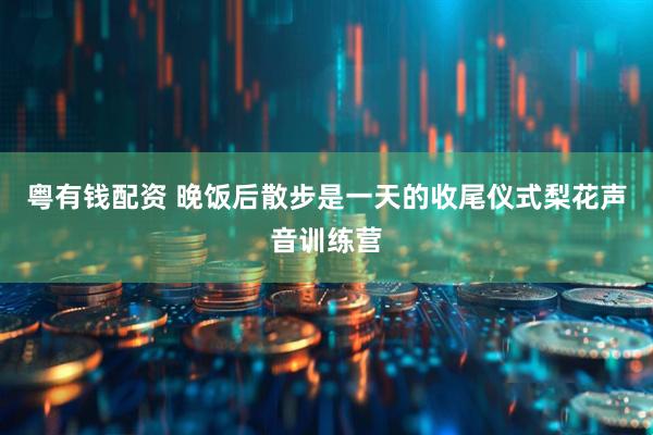 粤有钱配资 晚饭后散步是一天的收尾仪式梨花声音训练营